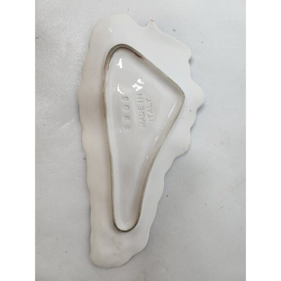 Vintage Bassano Italy Pottery Majolica Grape Candy Dish Appetizer Platter 10" - Picture 3 of 6